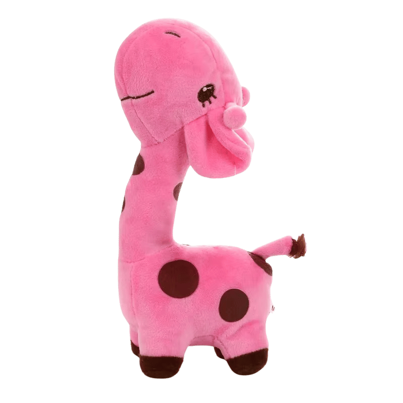Lolly the Giraffe Soft Plushie 18cm Pink
