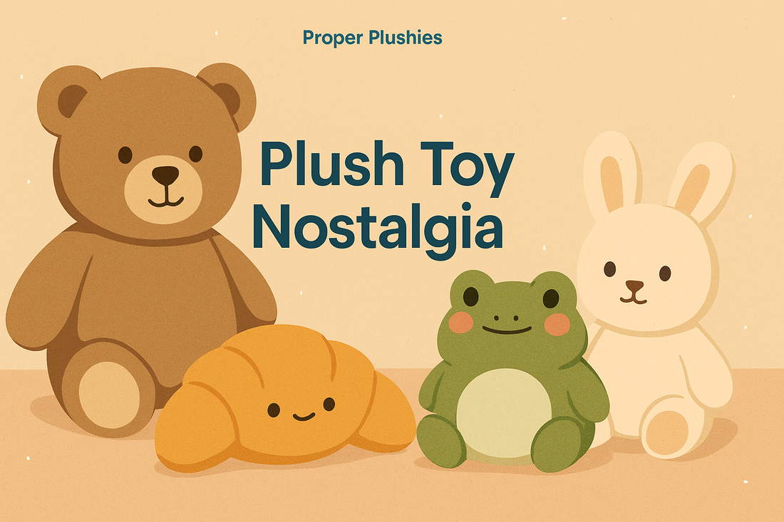 Plush Toy Nostalgia Cute Kawaii Blog Post Plushie