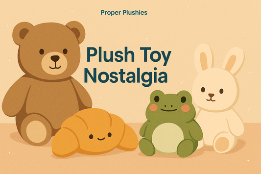 Plush Toy Nostalgia Cute Kawaii Blog Post Plushie