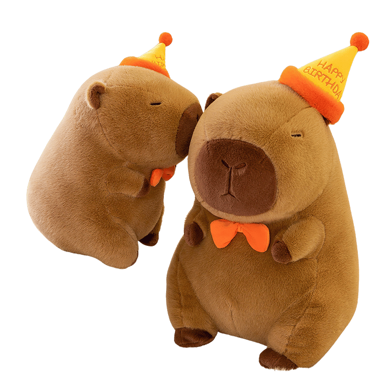 Bruno the Birthday Capybara – Plush Celebration Buddy Friends