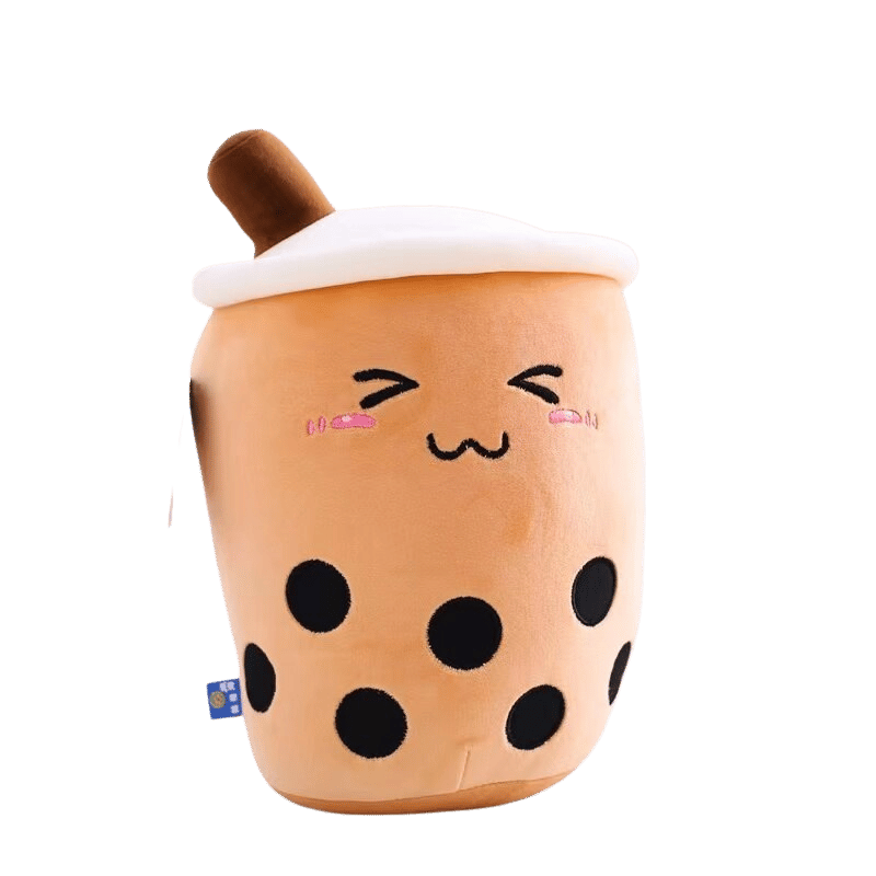 Bubble Buddies Boba Plush Smiling