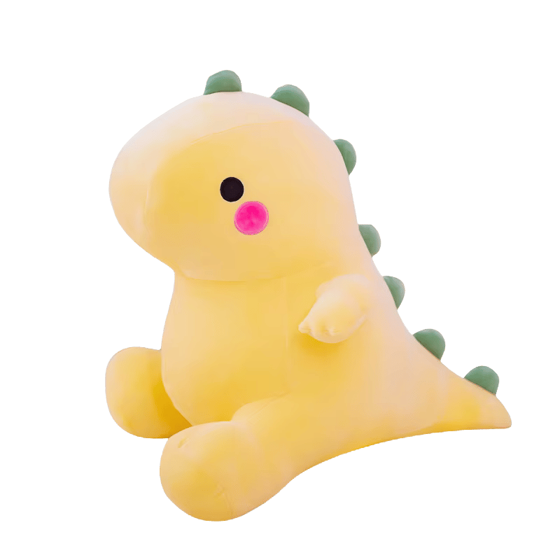 Dippy the Dino Soft Plush Toy Yellow