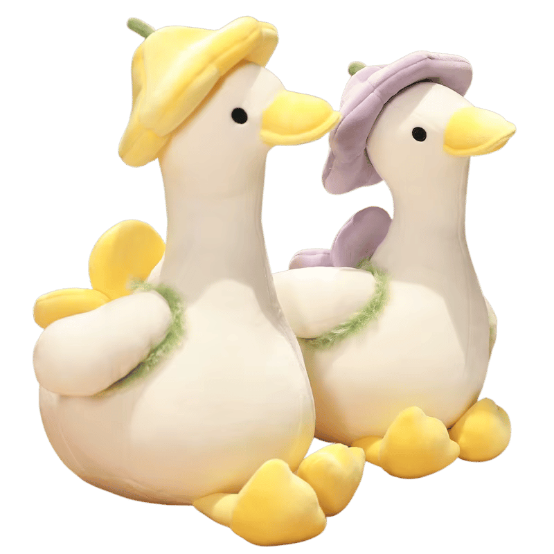 Flora Duck Soft Plushie Toy Pair