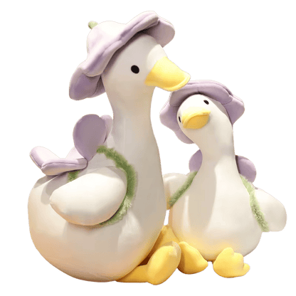 Flora Duck Soft Plushie Toy Big Small Ducks