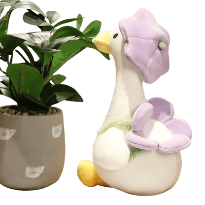 Flora Duck Soft Plushie Toy Plant