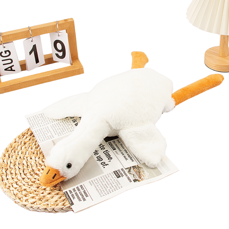 Gordon the Goose Proper Plushies Soft Toy Flat Posing
