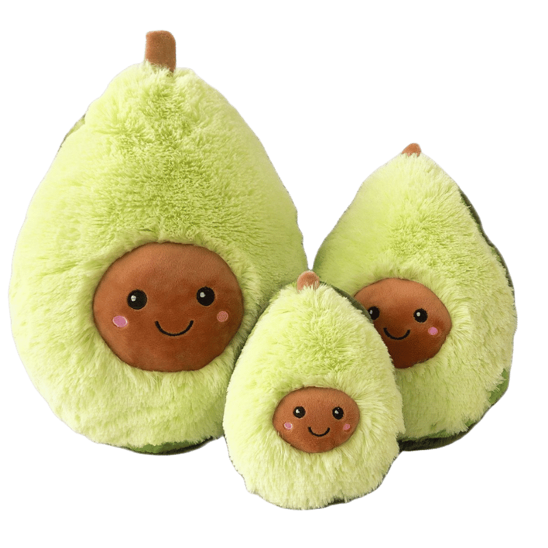Guapo Avocado Soft Plushie Toy Three