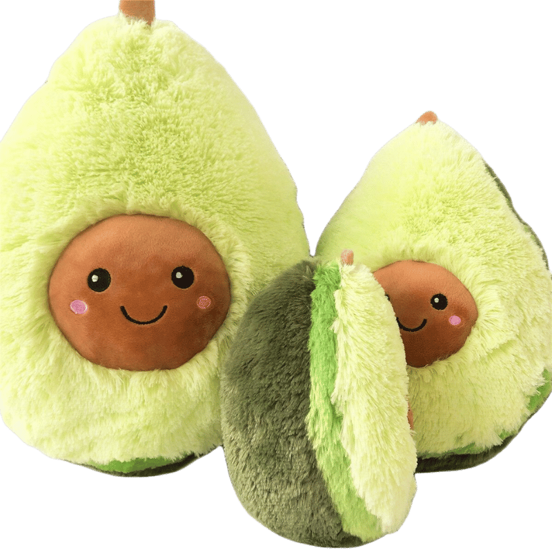 Guapo Avocado Soft Plushie Toy Family