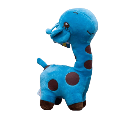 Lolly the Giraffe Soft Plushie 18cm Blue