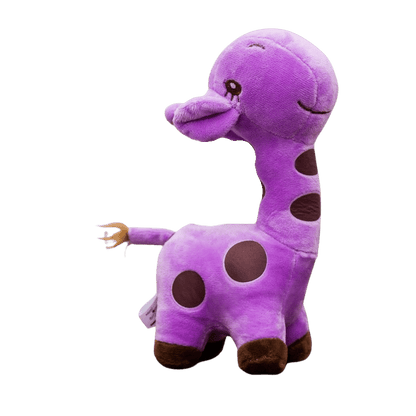 Lolly the Giraffe Soft Plushie 18cm Purple
