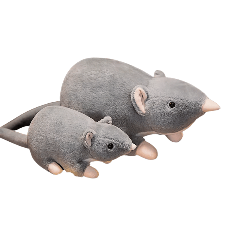 Milo Mouse Soft Plushie Toy Pair