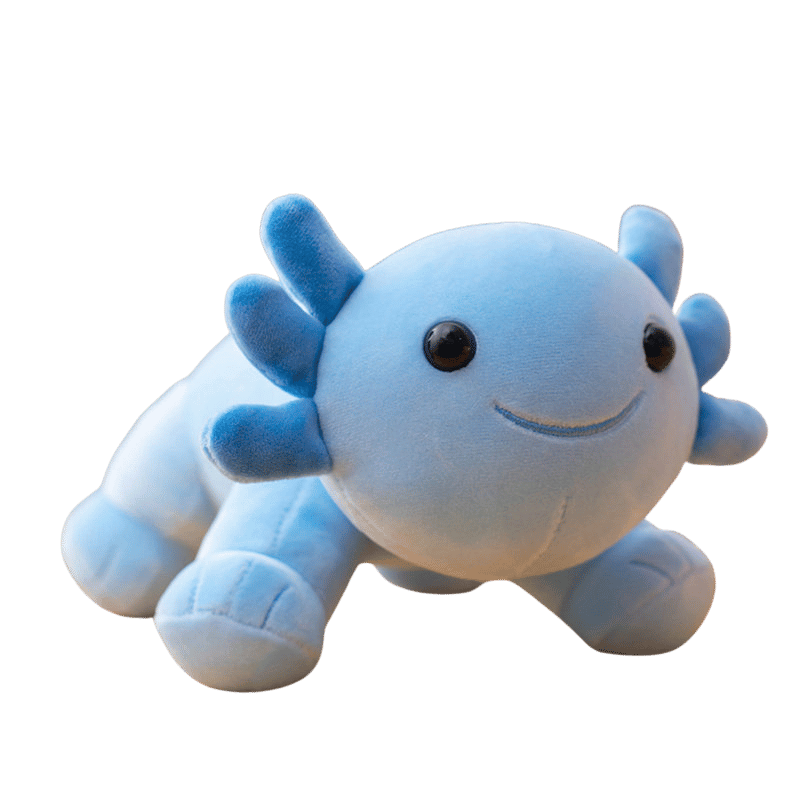 Nami Axolotl Plushie Blue
