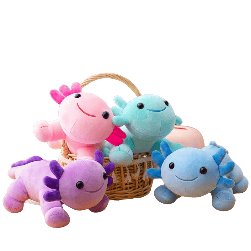 Nami Axolotl Plushie Family