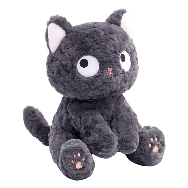 Neko the Night Glow Cat Soft Plushie 23cm/43cm Sitting