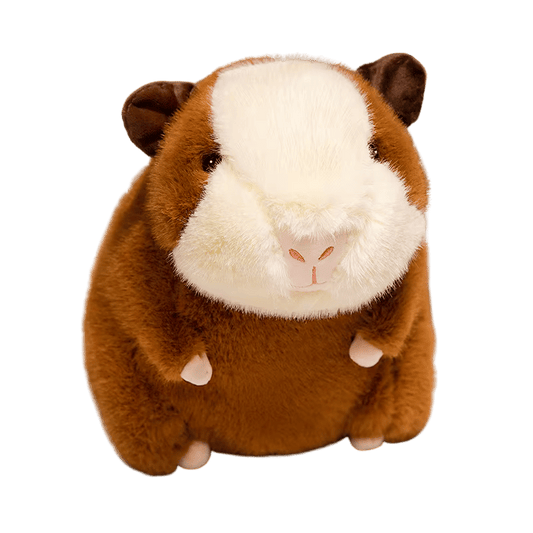 Nugget the Hamster Soft Plushie Toy Brown