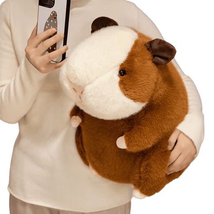 Nugget the Hamster Soft Plushie Toy Held