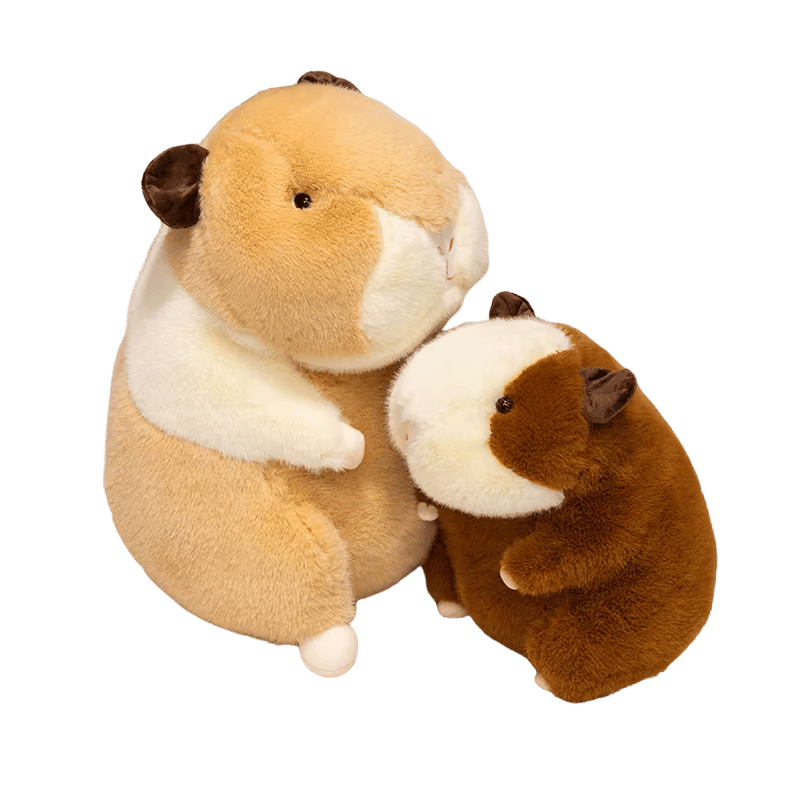 Nugget the Hamster Soft Plushie Toy Family