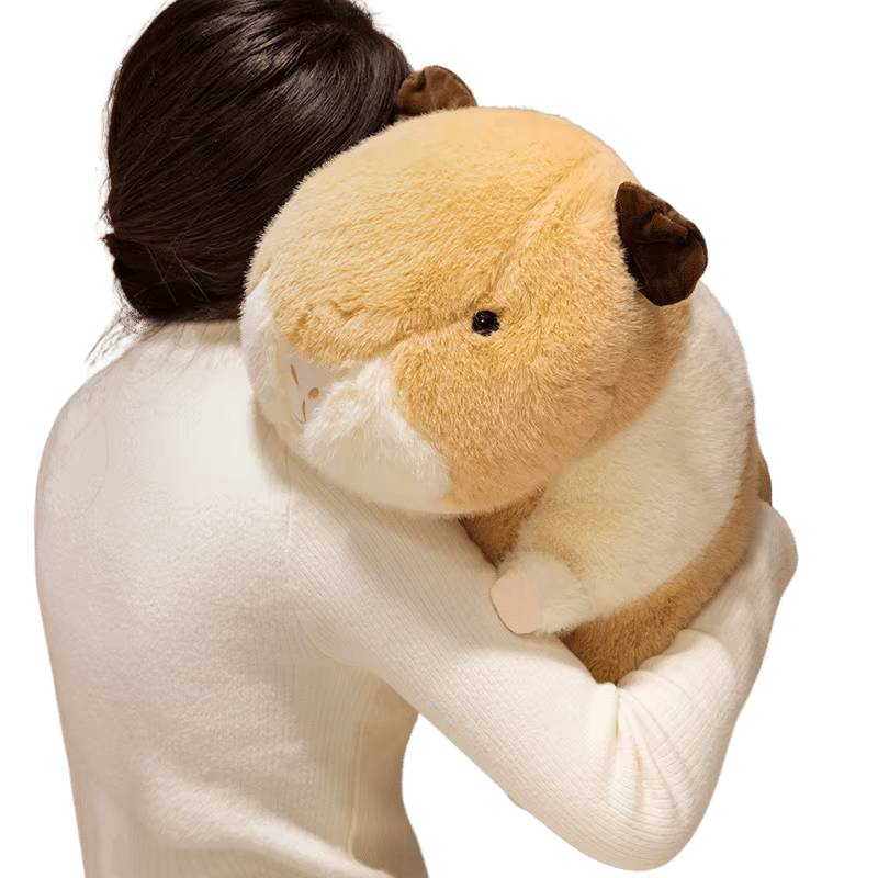 Nugget the Hamster Soft Plushie Toy Modeled