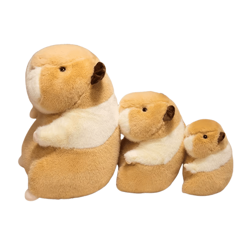 Nugget the Hamster Soft Plushie Toy Trio
