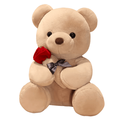 Rosie the Bear - Soft Teddy Push Brown