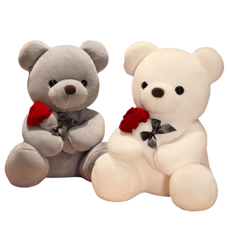 Rosie the Bear - Soft Teddy Plush Pair