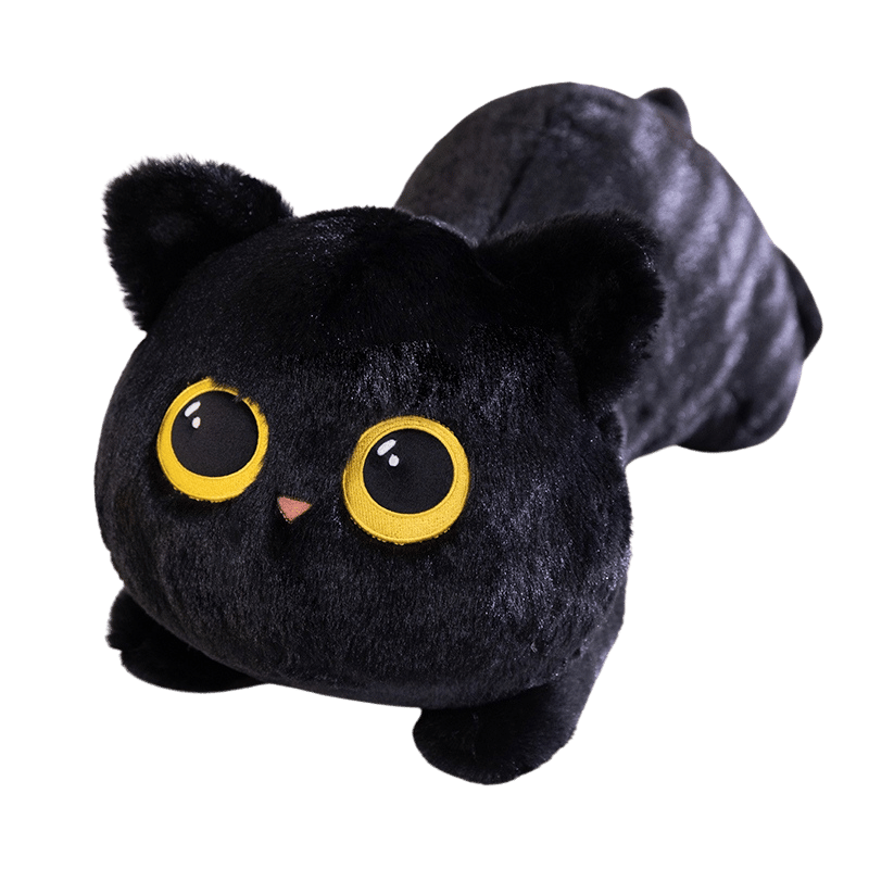 Salem the Curious Cat Plush – Big Eyes, Bigger Cuddles