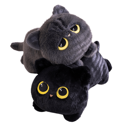 Shadow the Sleepy Cat Plush – Big, Soft, and Full of Attitude