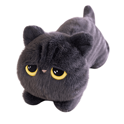 Shadow the Sleepy Cat Plush – Big, Soft, and Full of Attitude