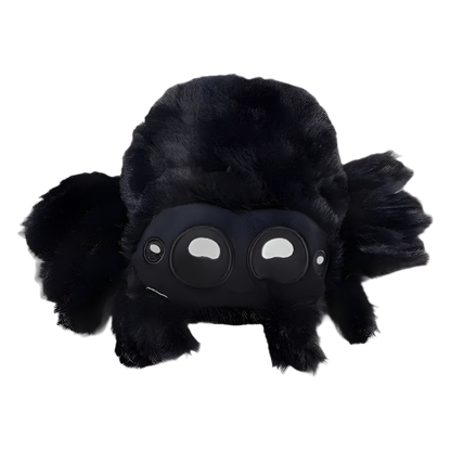 Snoot the Spider – Soft Plush Bug Black Front