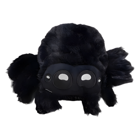 Snoot the Spider – Soft Plush Bug Black Front