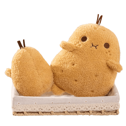 Tater the Potato Plush in Basket