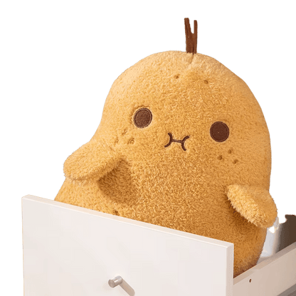 Tater the Potato Plush in Drawer