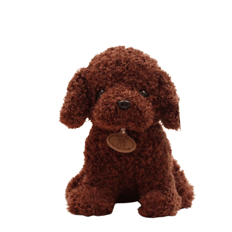 Woofy the Curly Pup 20cm Soft Plush Facing Front