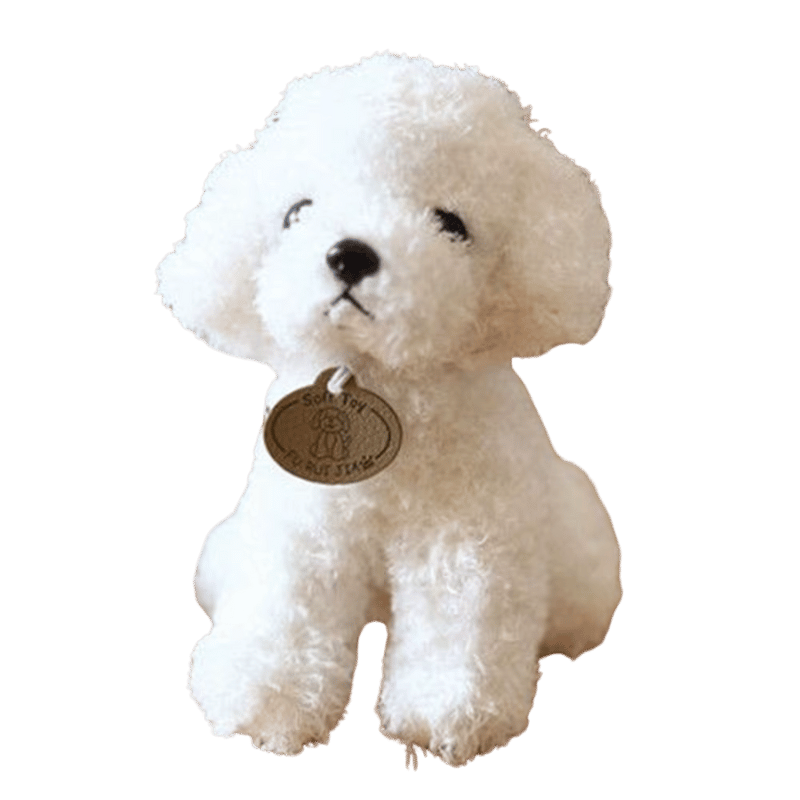 Woofy the Curly Pup 20cm Soft Plush Kawaii