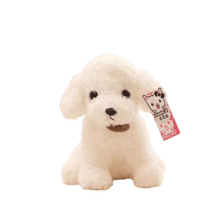 Woofy the Curly Pup 20cm Soft Plush Milkshake